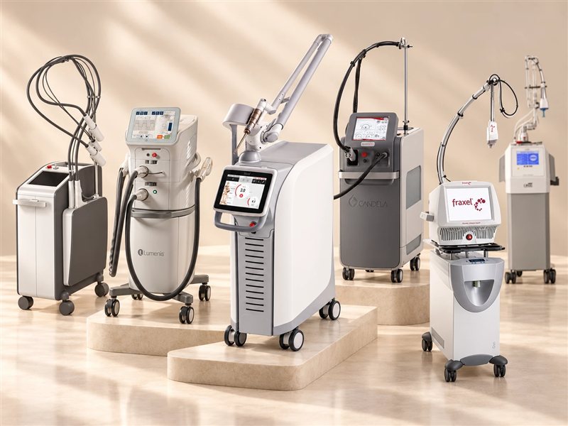 Laser devices used for pigmentation treatment